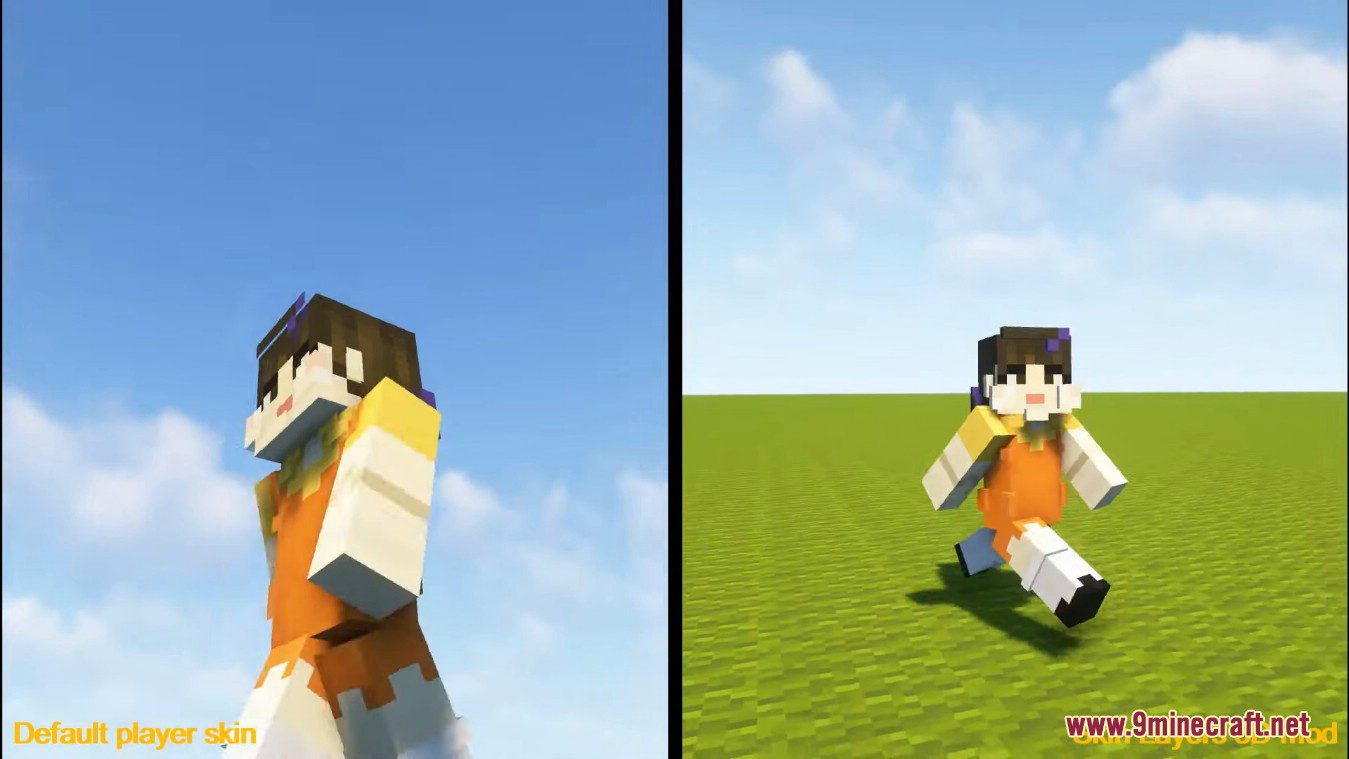 3D Skin Layers - Minecraft Mod