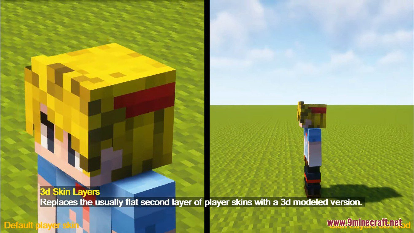 Minecraft Player [1.7 skin type] - Download Free 3D model by