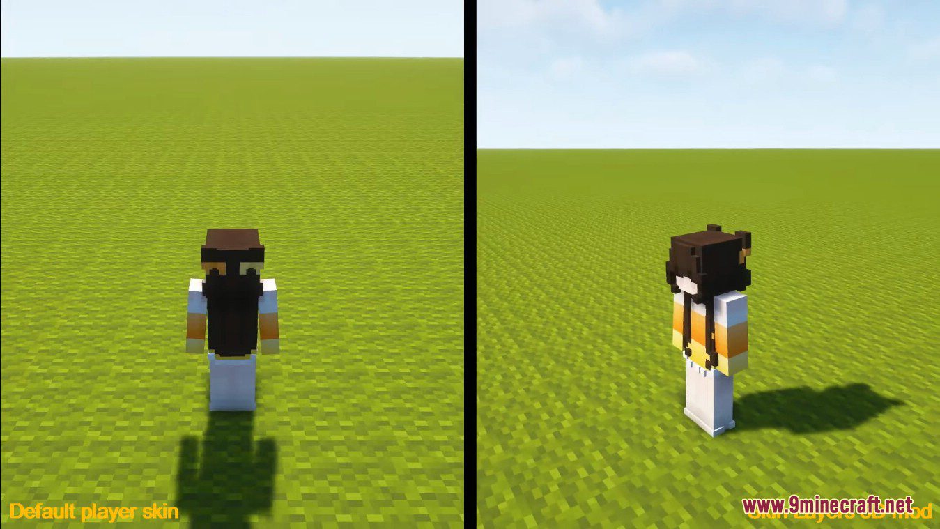 3D Skin Layers - Minecraft Mod