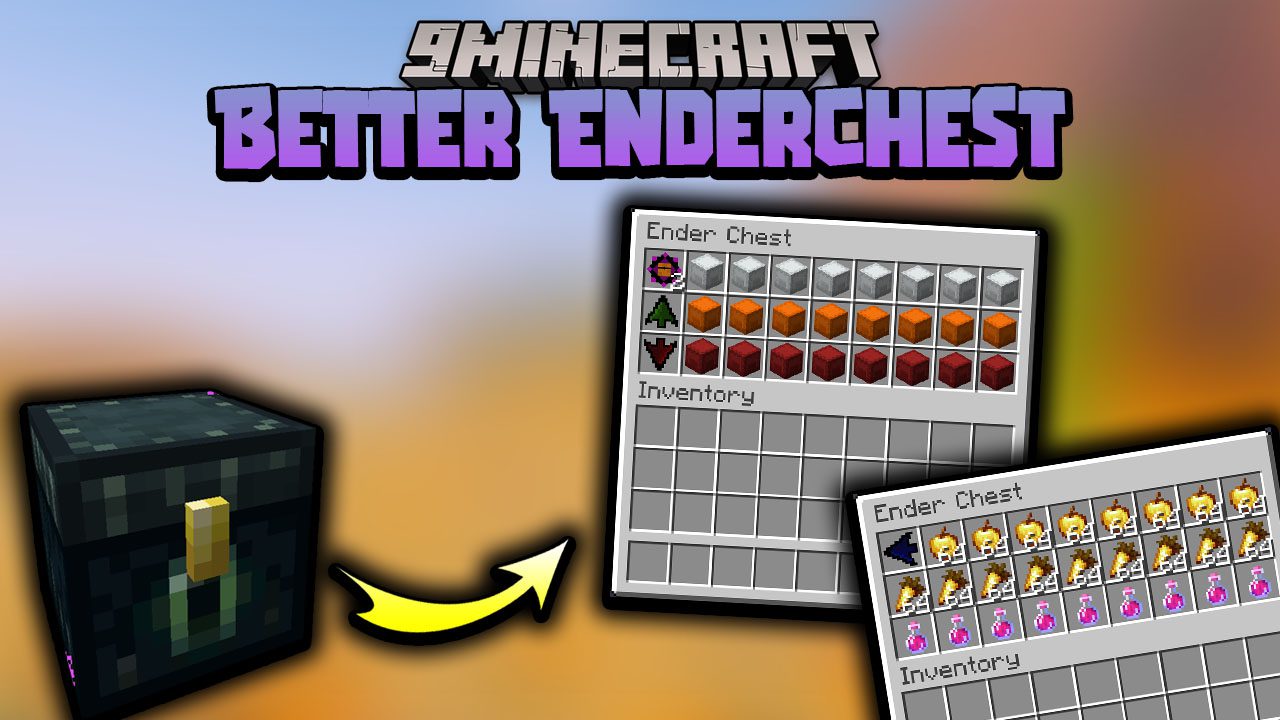 Nether Portal Ender Chest Minecraft Texture Pack