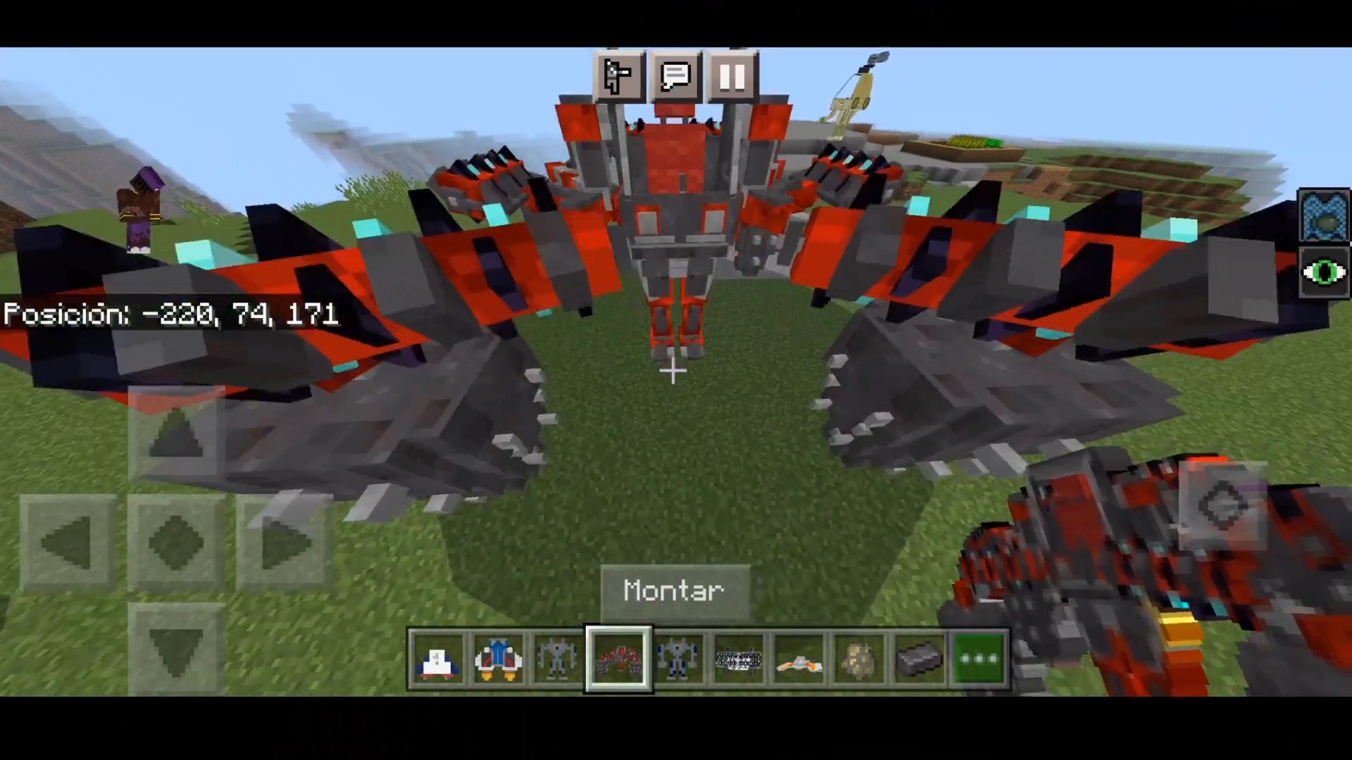 Mod Mechs and Jetpacks for Minecraft PE