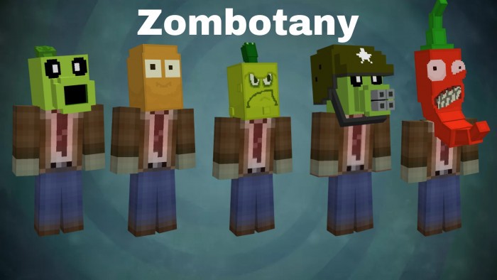 Plants vs Zombies. Zombotany Mod Gameplay 