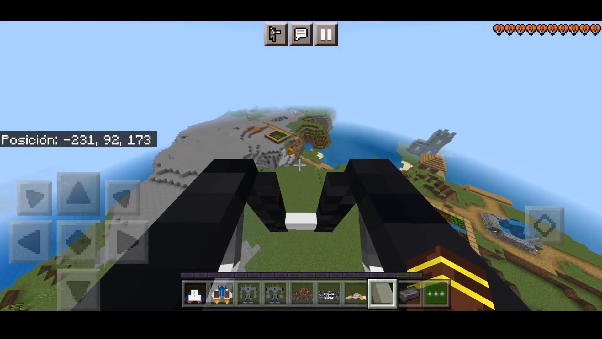 Minecraft PE Mechs and Jetpacks Mod