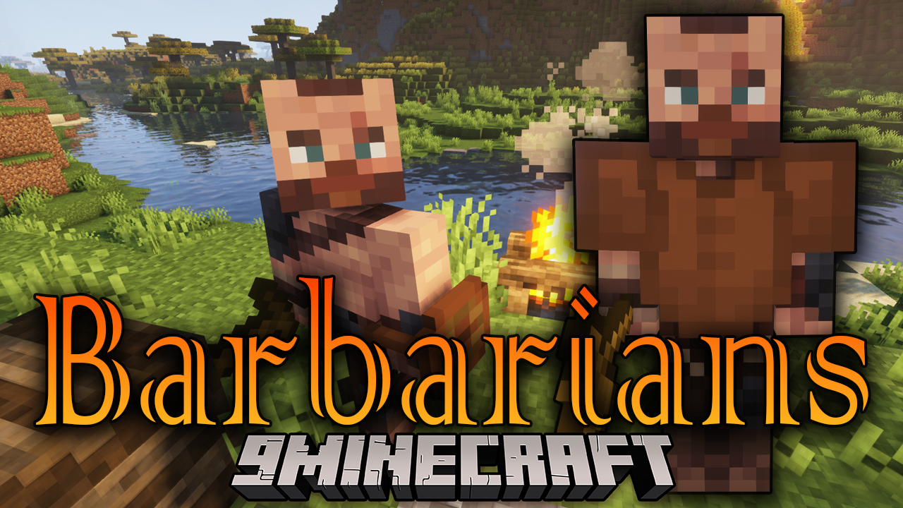 Barbarians Mod 1 18 2 Barbarians Appear Throughout The Overworld 9minecraft Net