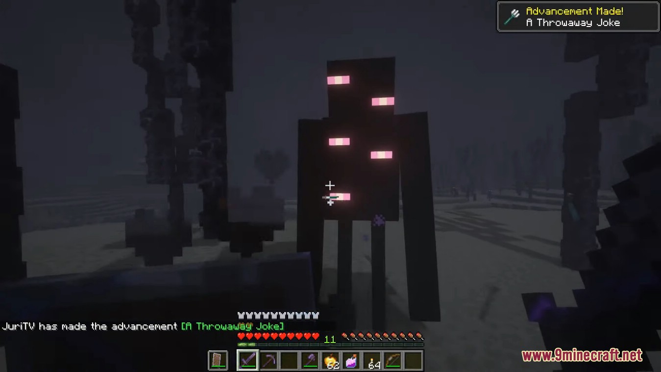 Enderman and Enderlings (Minecraft Dungeons) by 1i2l3l4a5g6e7r on