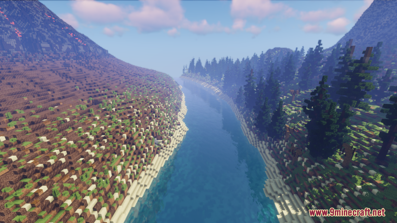 Eye of the Earth Map (1.20.2, 1.19.4) - Splendid Survival Island 