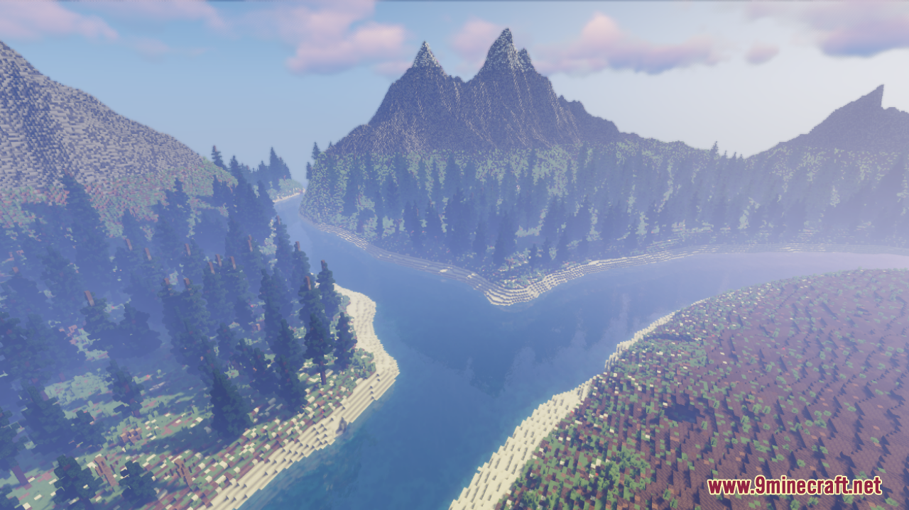 Minecraft Earth Map 1:4000 scale 1.20.2/1.20.1/1.20/1.19.2/1.19.1