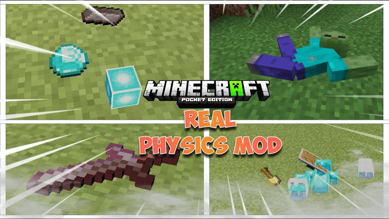 Playing MINECRAFT 2.0 With REALISTIC PHYSICS! 