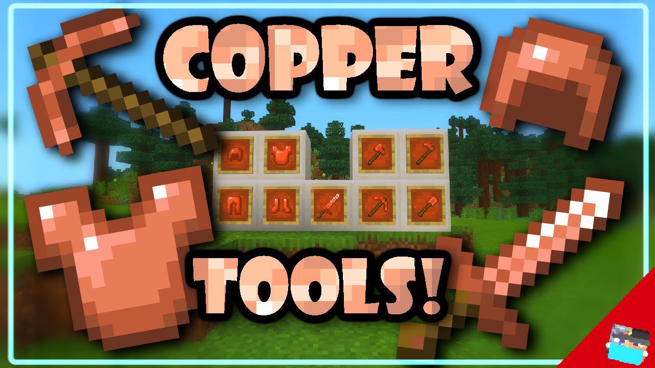 Copper Equipment Addon (1.19, 1.18) - Armor, Tools, and Hammers 