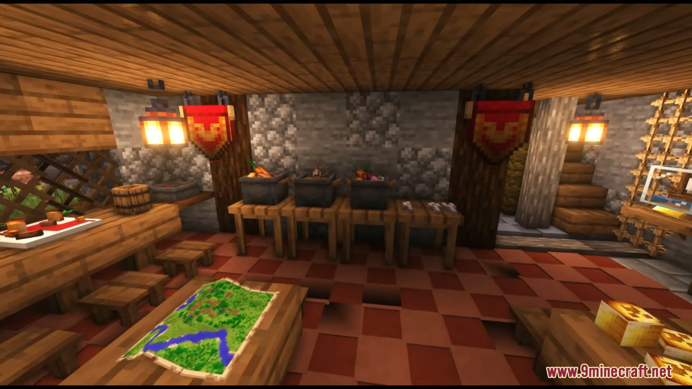 Medieval Decoration Mod (1.17.1, 1.16.5) – Medieval Themed Furniture