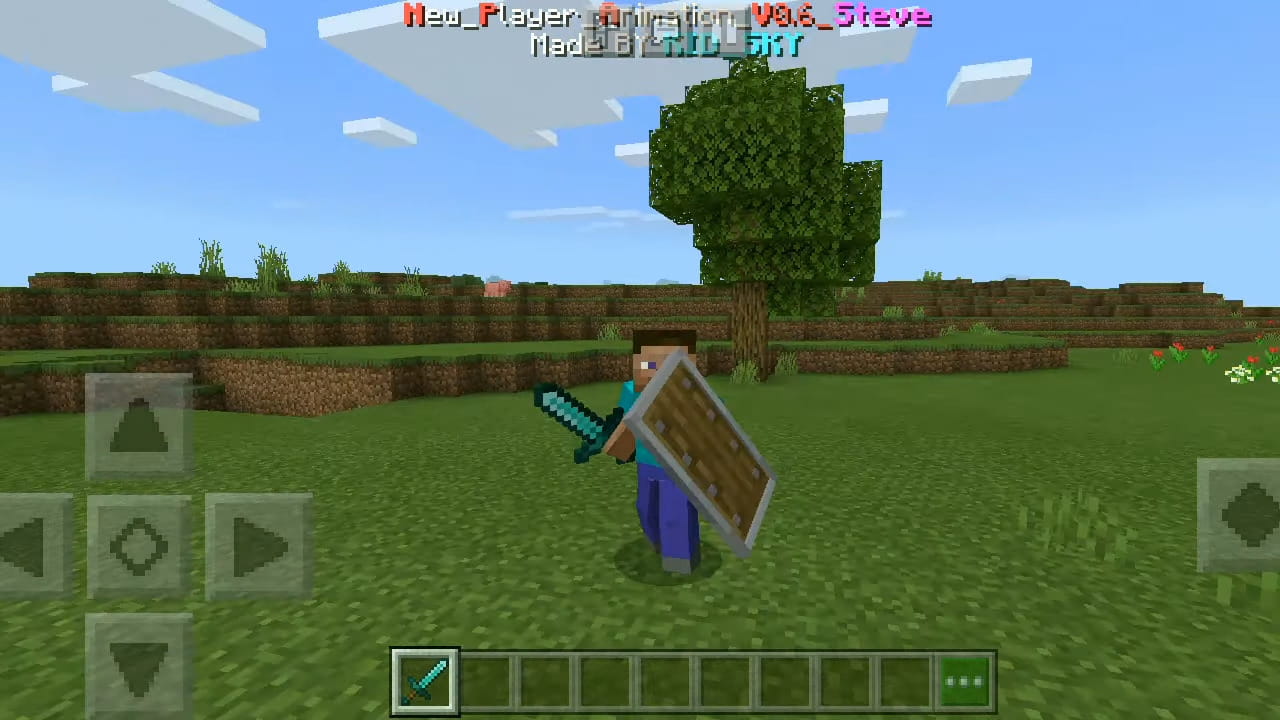 Download New Player Animation Mod[MCPE] android on PC