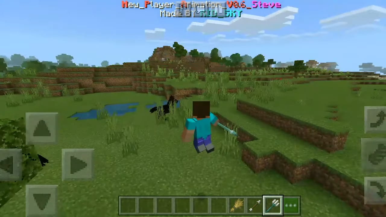 Animated Player Addon for Minecraft PE 1.13+