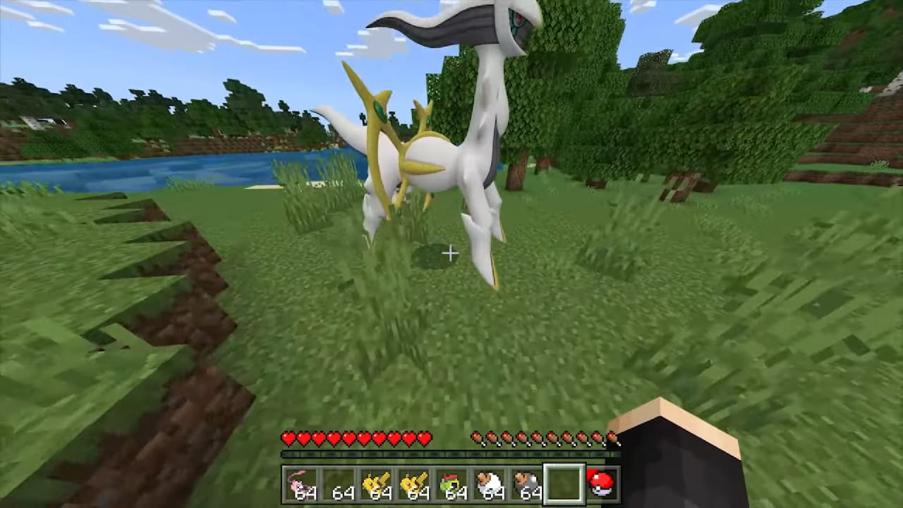 Pixelmon Bedrock Addon (1.18) - Pokémon Mod For Bedrock Edition 