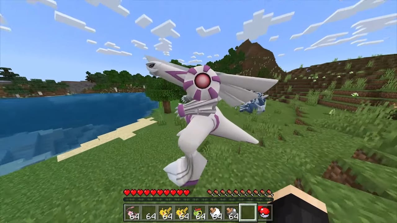 Pixelmon Bedrock Addon (1.18) - Pokémon Mod For Bedrock Edition 