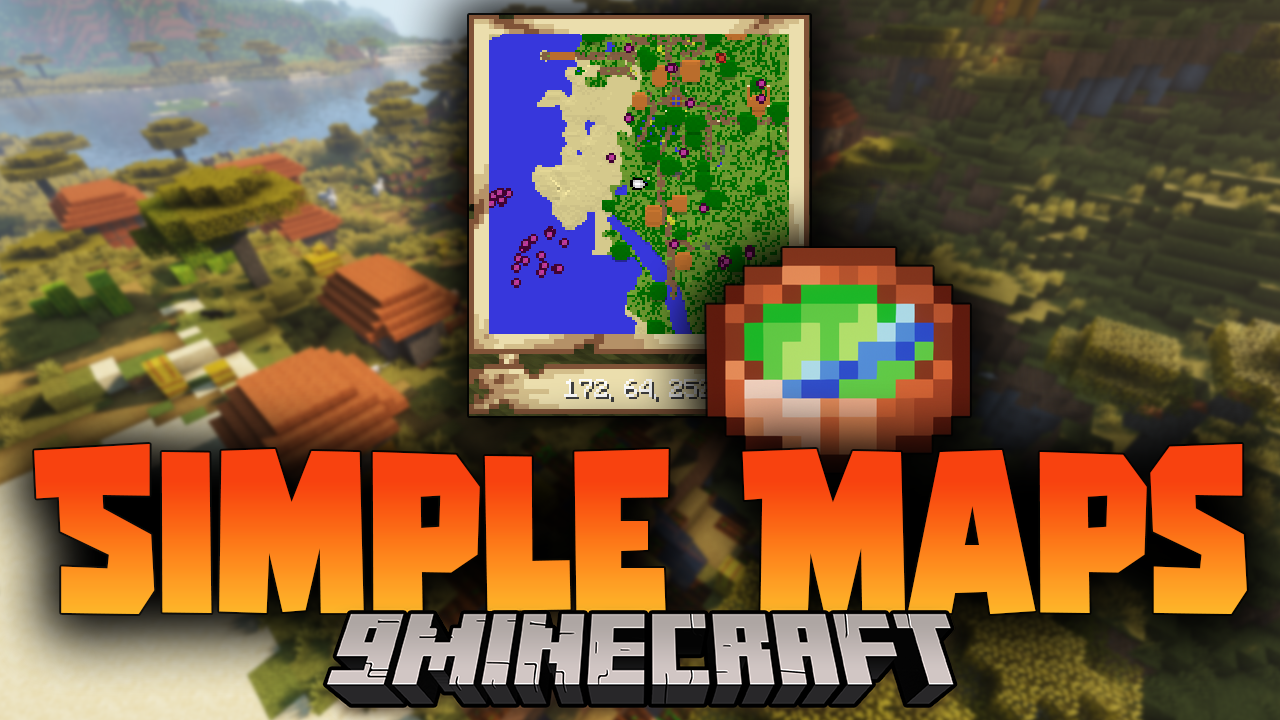 Simple Maps Mod 1 18 2 Explore The Unlimited World 9minecraft Net Simple Maps Mod 1 18 2 Explore The Unlimited World 9minecraft Net