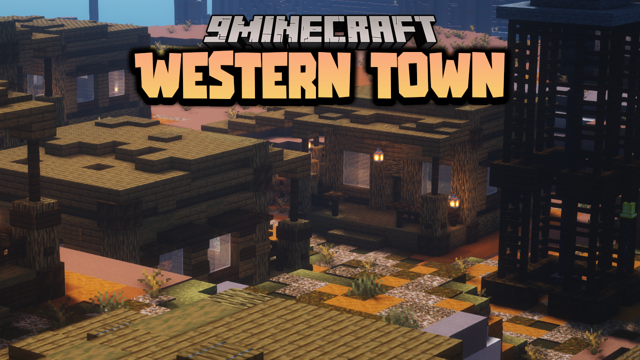 Western Town Data Pack 1 18 2 The Wild West 9minecraft Net