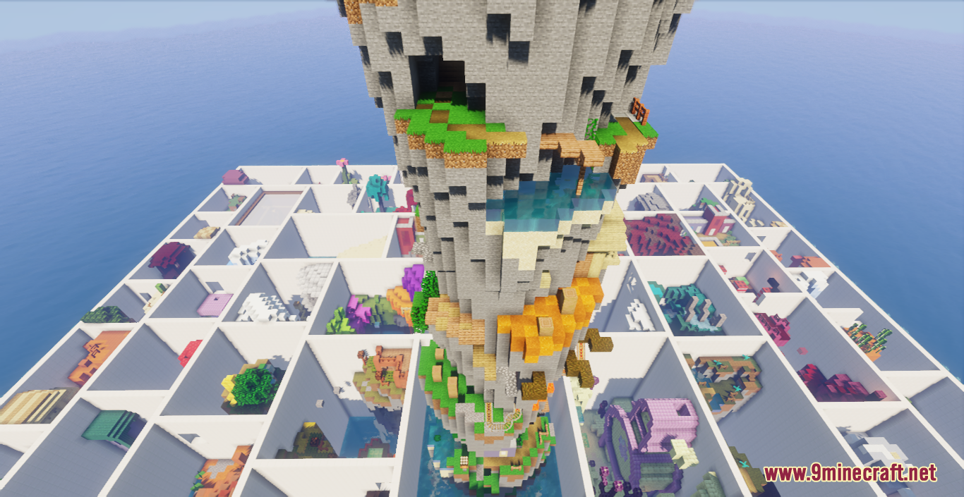 Minecraft Xbox 360: Amazing 100 Level Parkour - Download Link! 