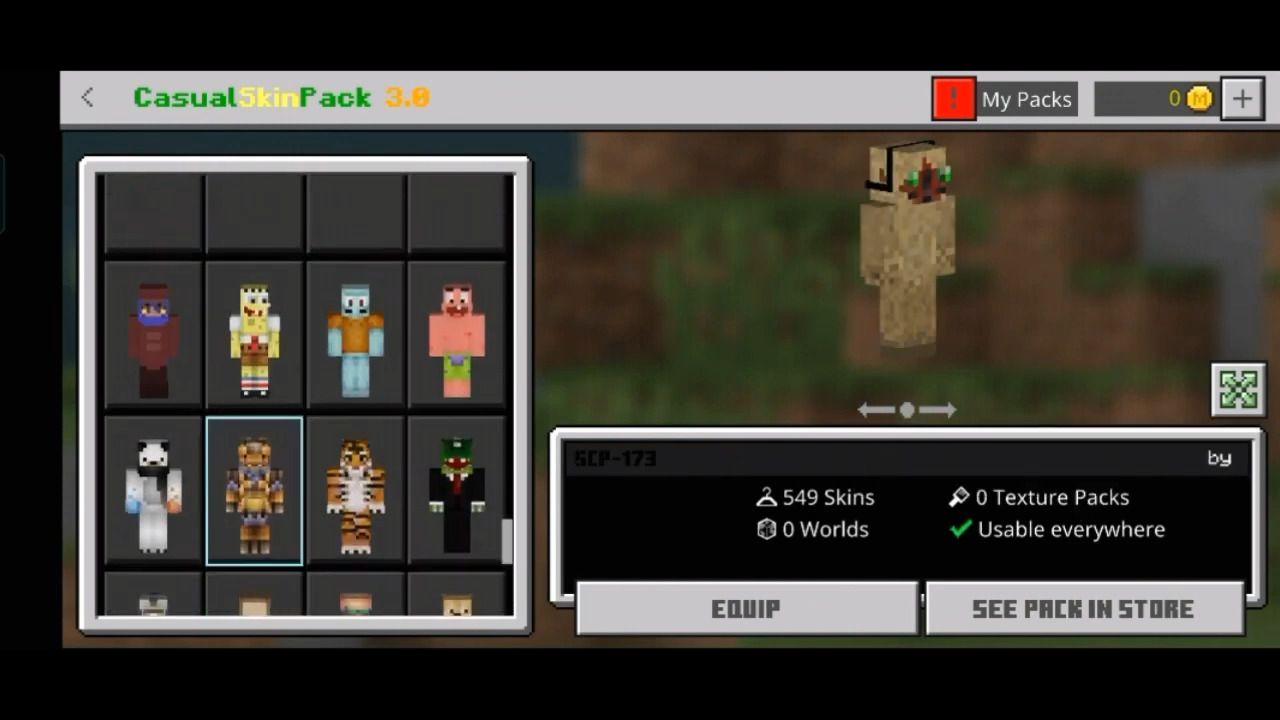 Casual Skin pack for Minecraft – Apps no Google Play