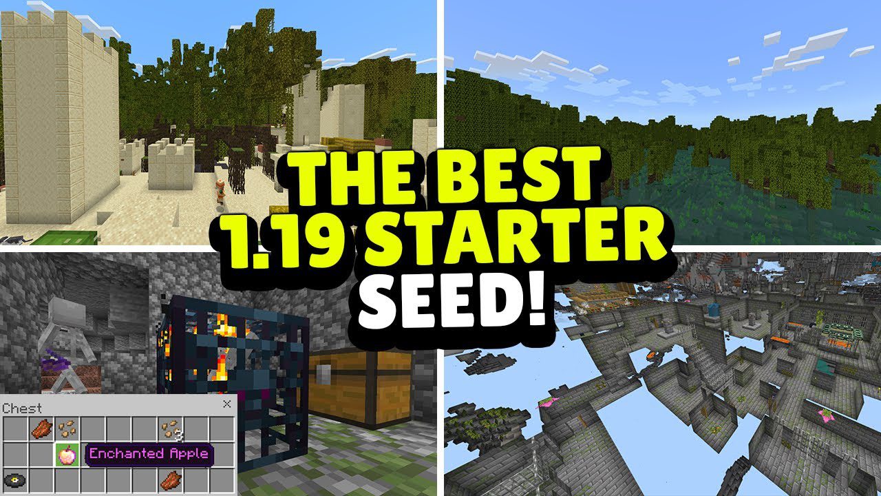 Top 10 New Survival Seeds Minecraft 1.19.2, 1.19 – Bedrock Edition + Java  en 2023