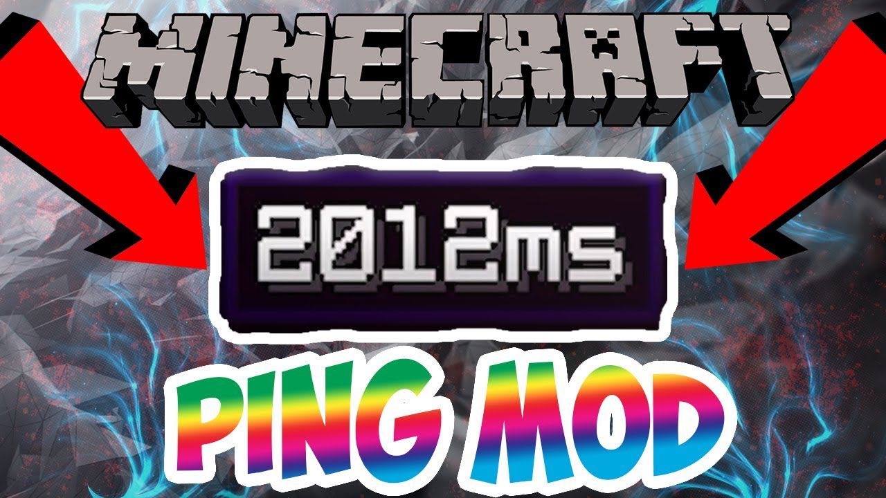Ping mod. Пинг майнкрафт. Игрок пинг майнкрафт. Ping Mod Minecraft. Мод на понижение пинга.