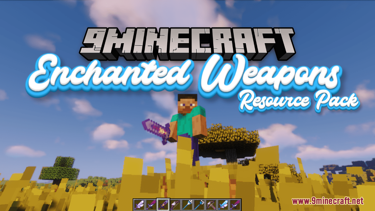 Enchanted Swords (Weapons) Resource Pack 1.19 / 1.18