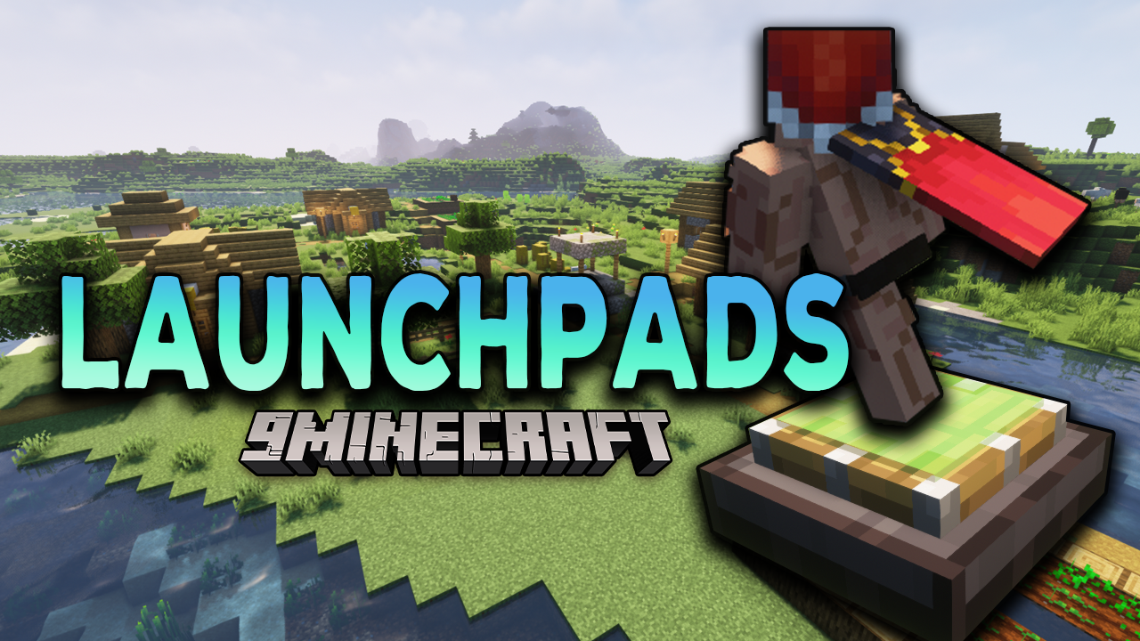 Launchpads Mod (1.19, 1.18.2) – Jump Further With Launchpads