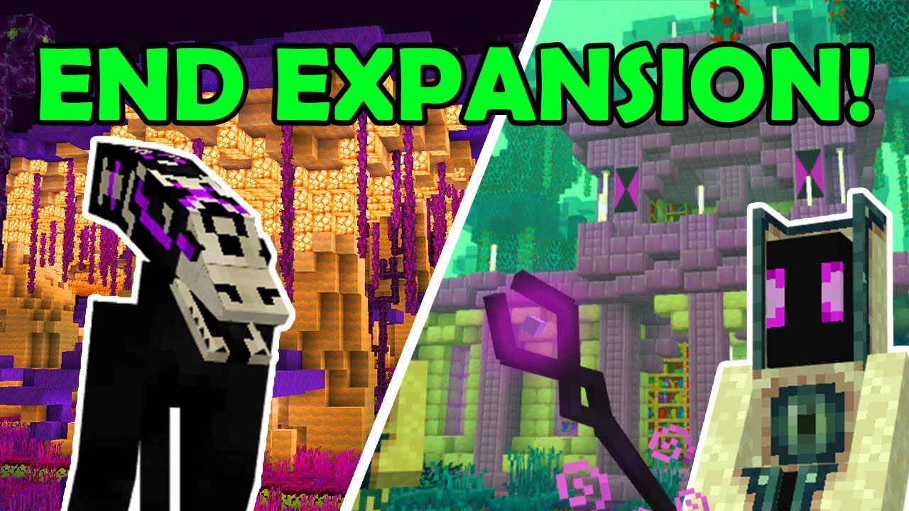 ENDER MOBS! (Addon)  Minecraft 