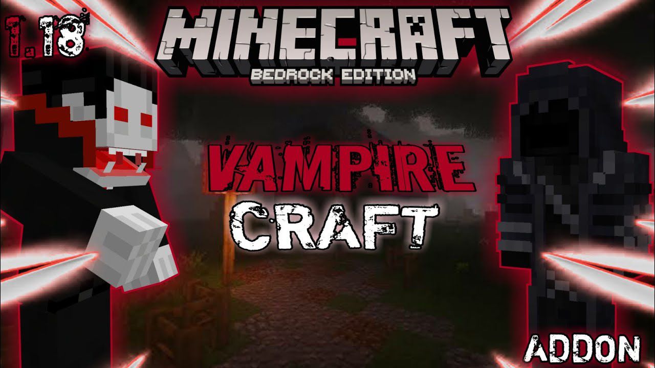 Vampire Craft Addon (1.19) - MCPE/Bedrock Mod - Mc-Mod.Net