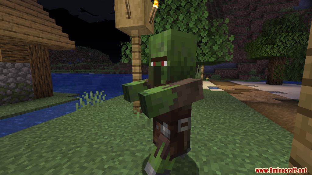 Zombie realista Minecraft Mob Skin