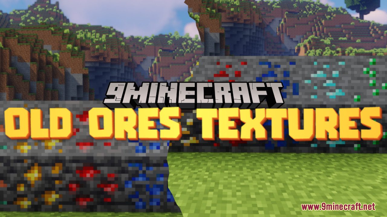 Hello everyone! I made the old ore textures into a resource pack for those  of you who, like me, don't like change! (link to planetminecraft download  in comments) : r/Minecraft