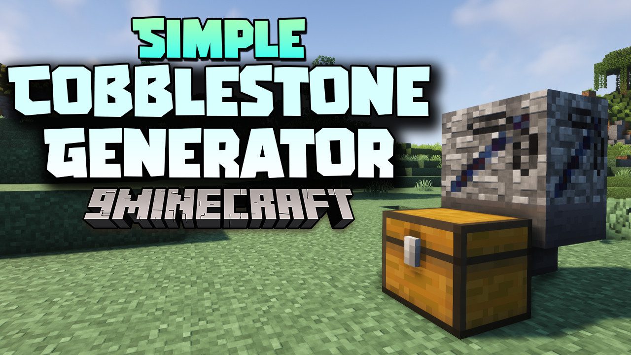 Sermon Advertisement Specialist Simple Cobblestone Generator Mod (1.19, 1.18.2) - A New Feature Added To  The Game - 9Minecraft.Net