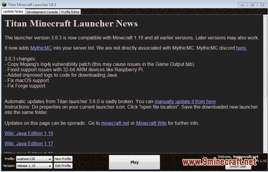 Download OLD Minecraft Launcher, Fix broken clients