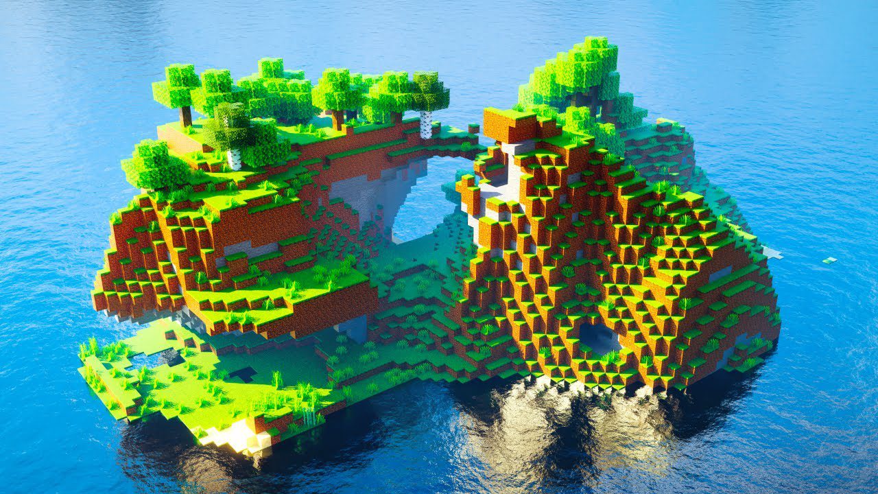 Top 50 Survival Island Seeds Minecraft 1.19.3, 1.19.2 – Edition + Java - 9Minecraft.Net