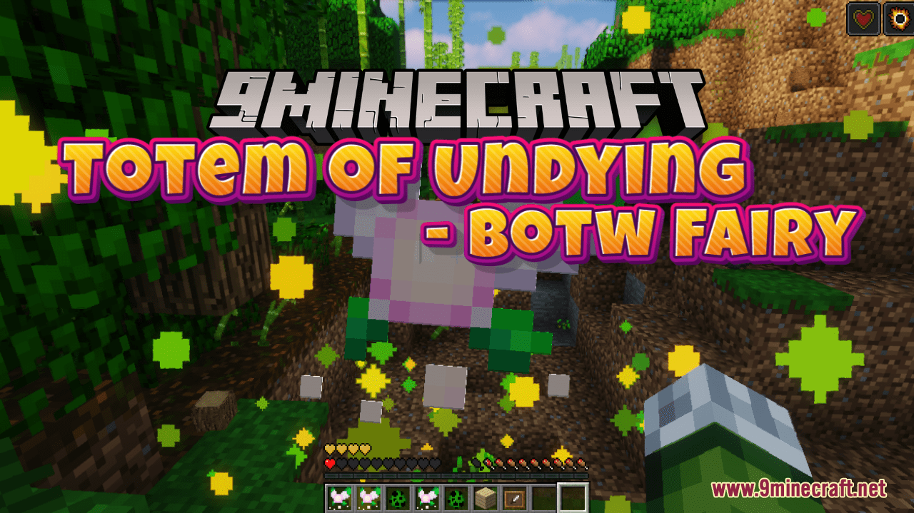 Totem of Undying – Botw Fairy Resource Pack (1.21.1, 1.20.1) – Texture Pack