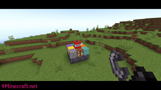 Mines And Explosive Blocks Addon (1.20, 1.19) - MCPE/Bedrock Mod