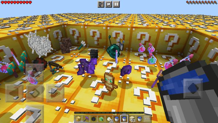 MCPE LUCKY BLOCK ADDON and BEHAVIOR PACK / Minecraft Pocket Edition  0.16.0 LUCKY BLOCK ADDON PACK! 