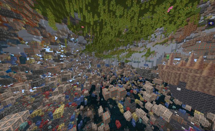Sea Through X Ray 1 19 1 18 Finding Ores Ores Outline Night Vision 9minecraft Net
