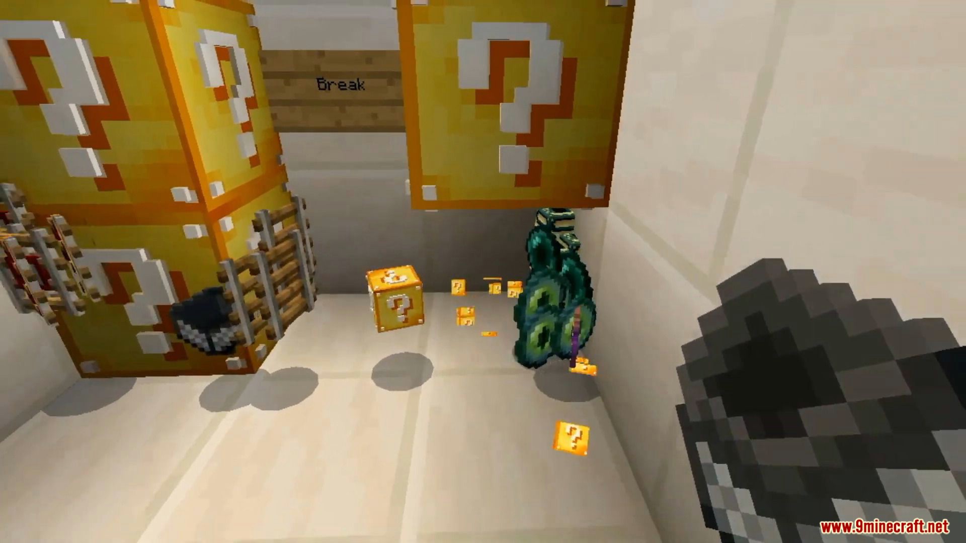 Realistic Lucky Block Addon (1.20, 1.19) - MCPE/Bedrock Mod