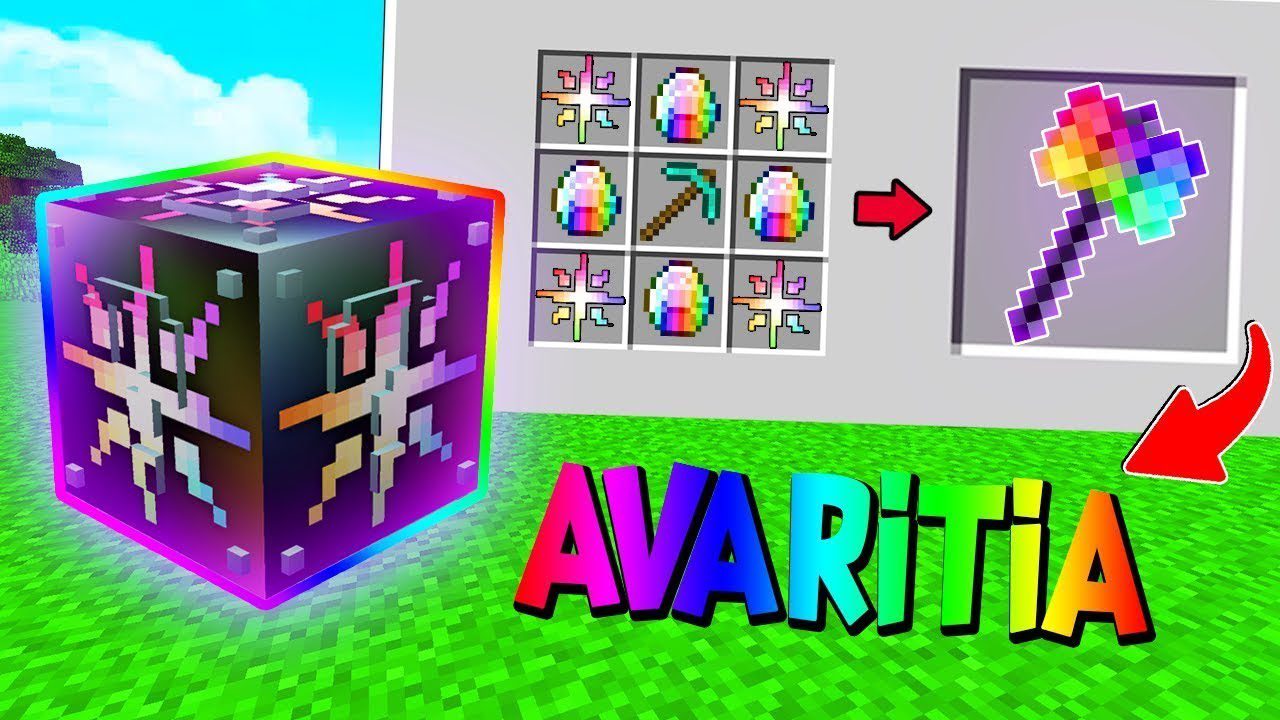 LUCKY BLOCK INCA VS LUCKY BLOCK AVARITIA NO MINECRAFT 