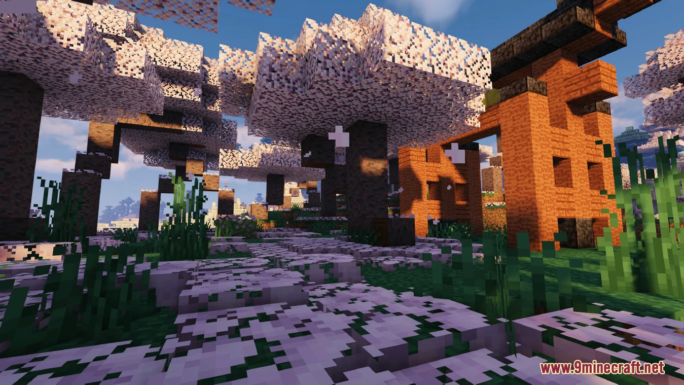 Minecraft 1.20 cherry blossom addon Minecraft Mod