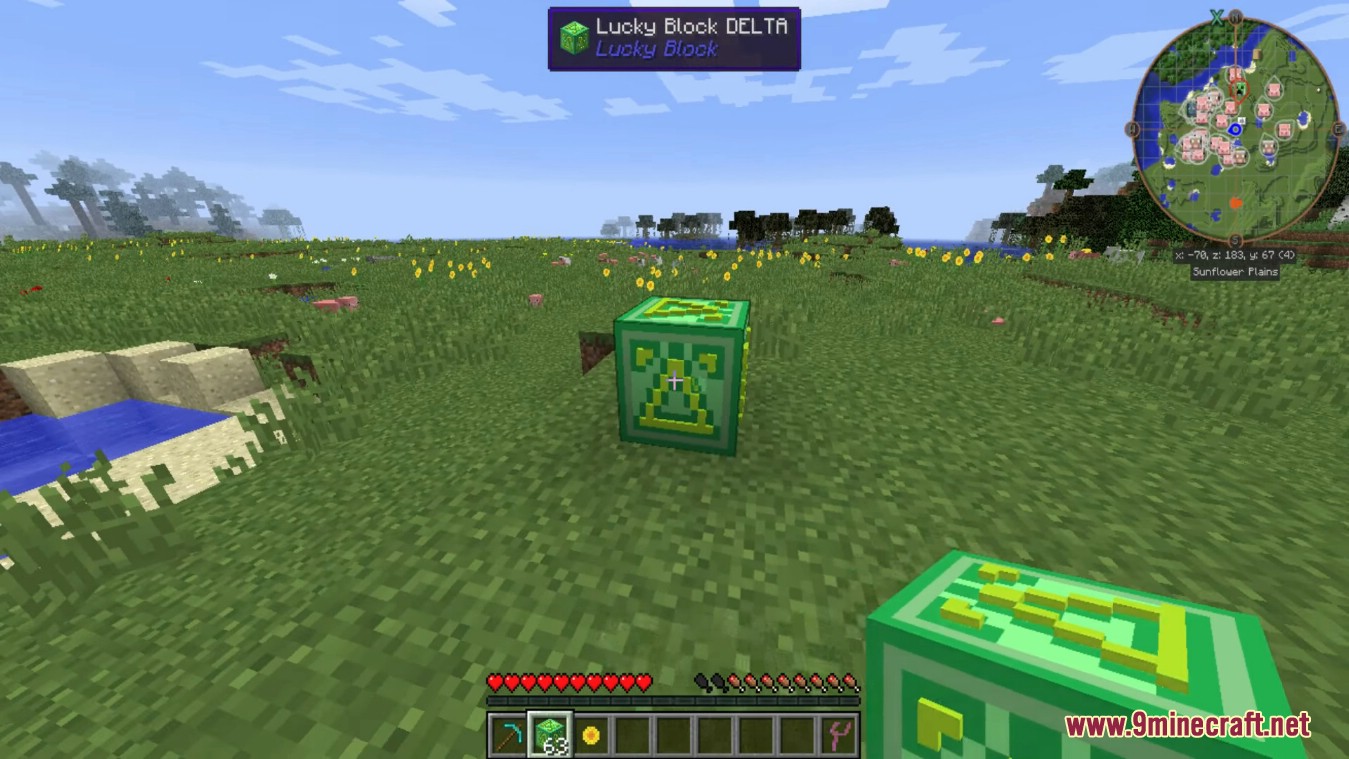 Lucky Block Omega Mod for Minecraft (1.12.2-1.7.10)