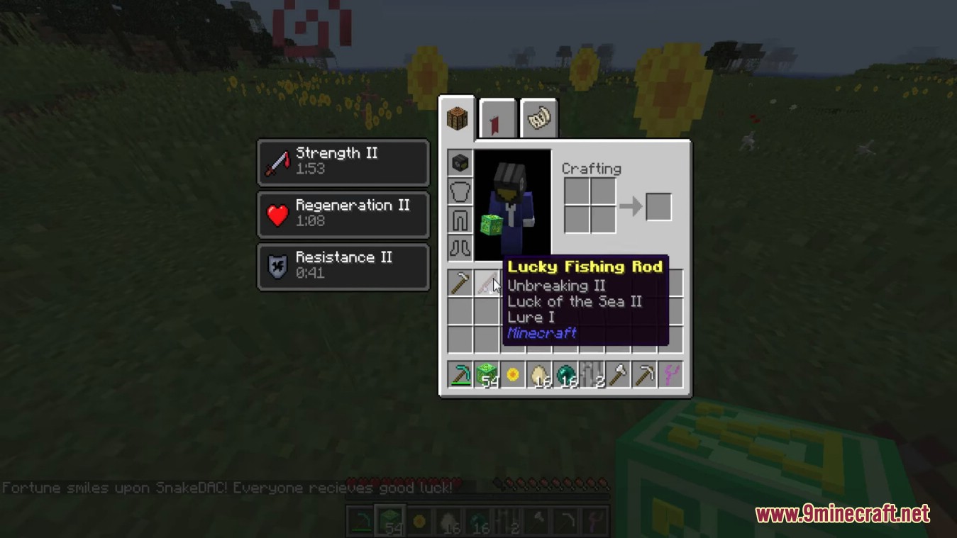 Lucky Block Omega Mod for Minecraft (1.12.2-1.7.10)