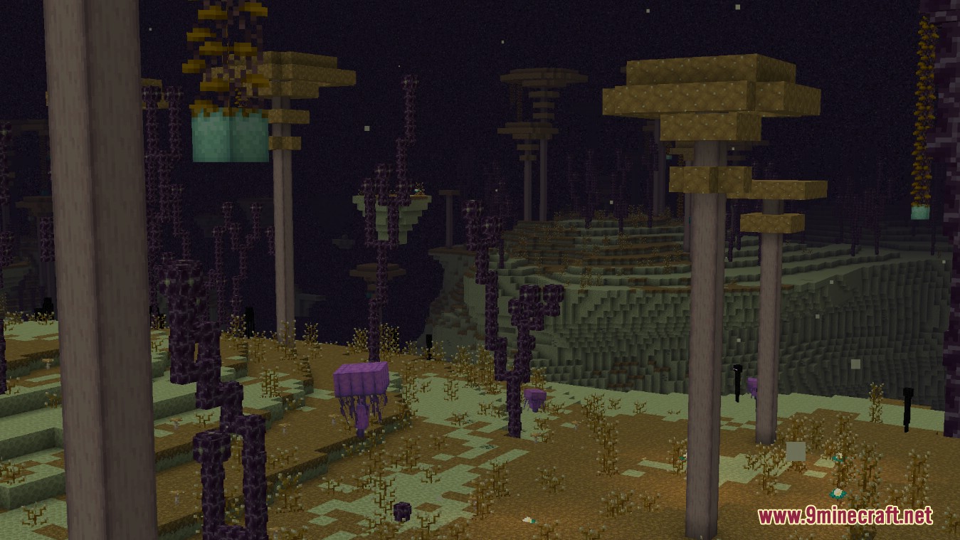 Enderscape Mod (1.19, 1.18.2) – New Content to The End