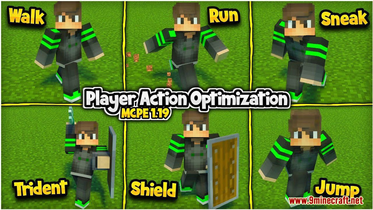 Player Action Optimization MCPE 1.19 