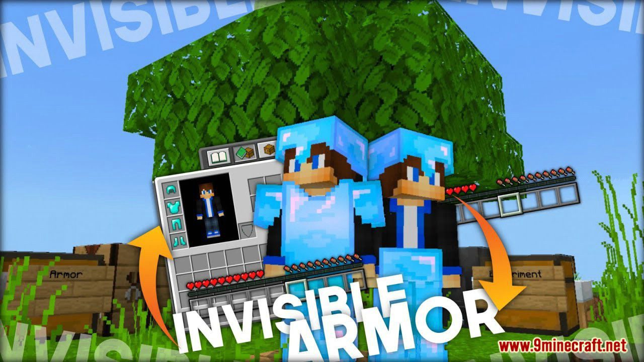 INVISIBLE BED WARS TROLLING! (Minecraft Bed Wars) 