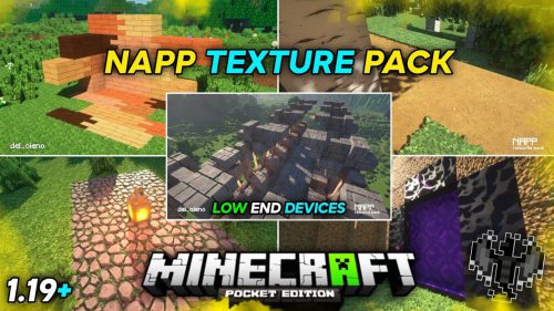 🗡️ Texturas para Minecraft PE 1.19 - Los Mejores Texture Packs MCPE 1.19 