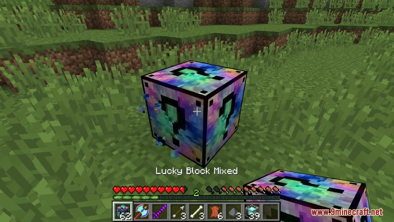 Mixed Lucky Block Mod (1.8.9) - Tones of VIP Items 