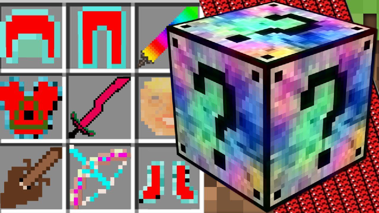 Horror Lucky Block Mod 1.8.9 for Minecraft 