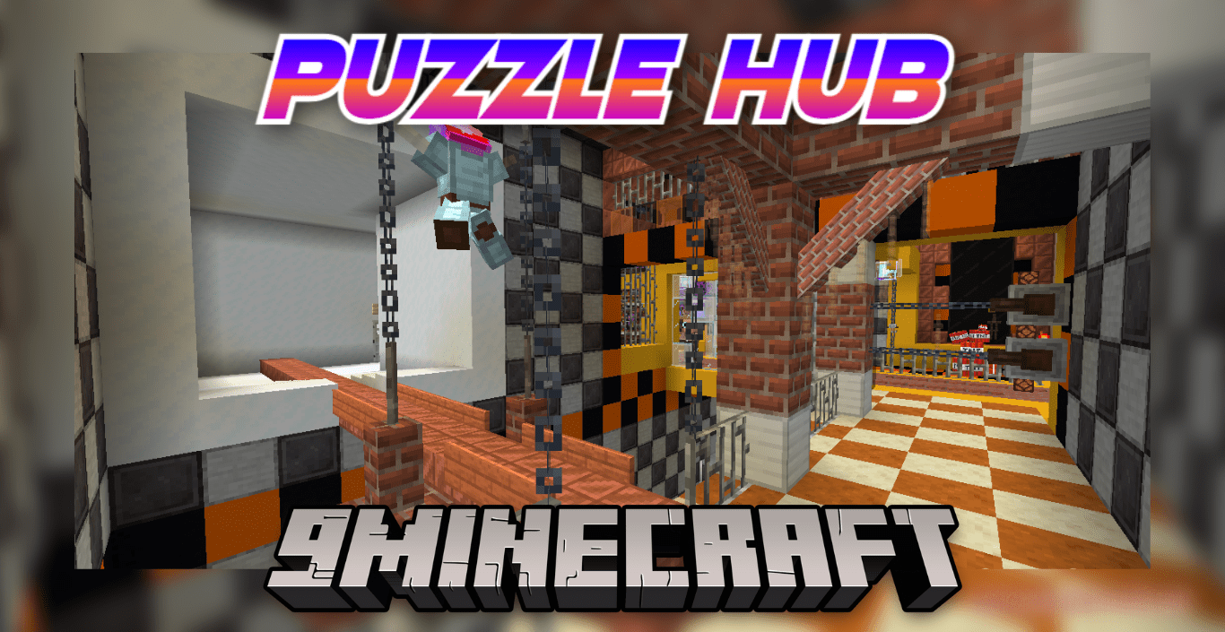 Puzzle Hub Map (1.20.4, 1.19.4) - Put Your Logic Skills To The Test 