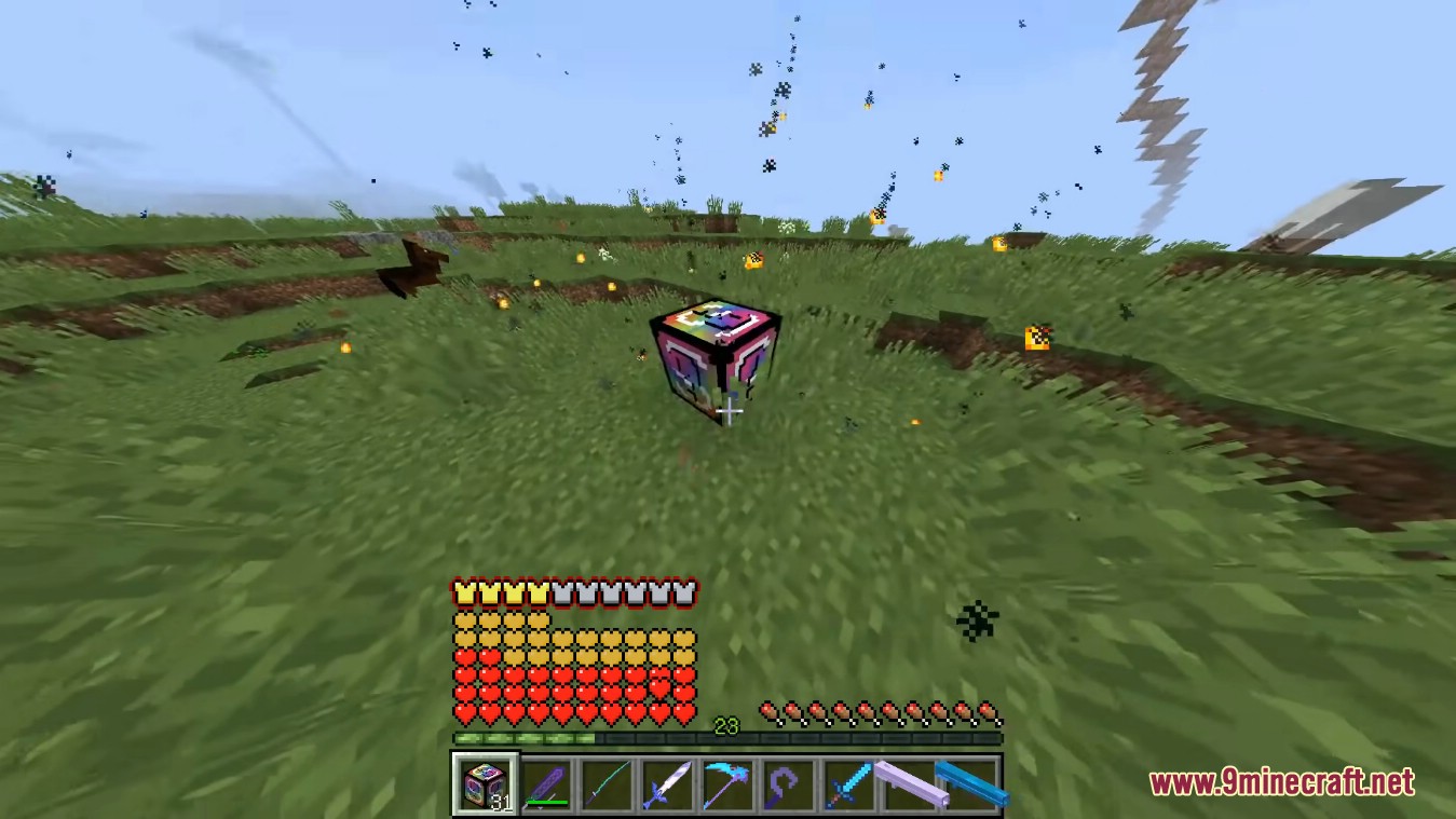 SuperGirlyGamer lucky block Mod 1.7.10, 1.7.2